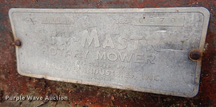 image for item LT9771 Sun Master  rotary mower