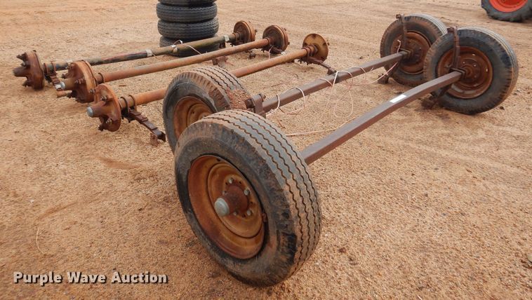 image for item LT9773 (5) trailer axles