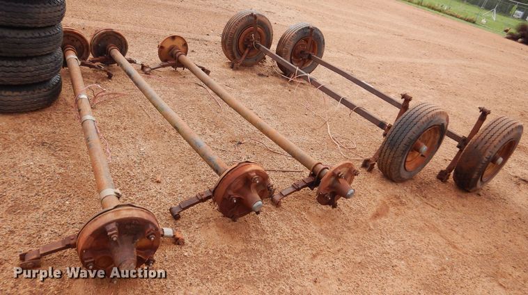 image for item LT9773 (5) trailer axles