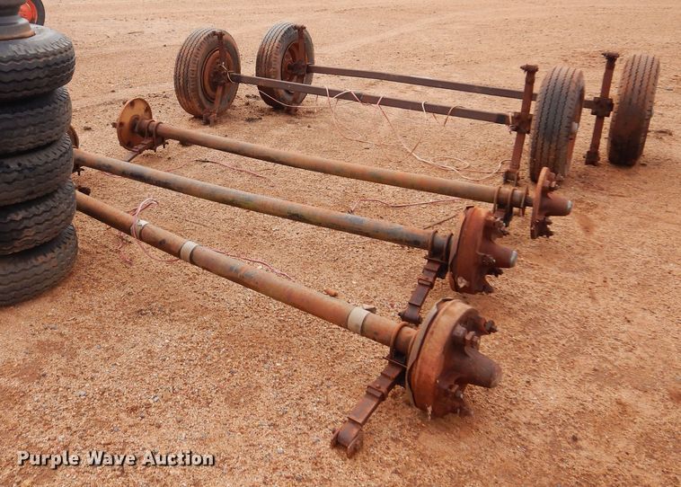 image for item LT9773 (5) trailer axles