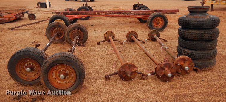 image for item LT9773 (5) trailer axles