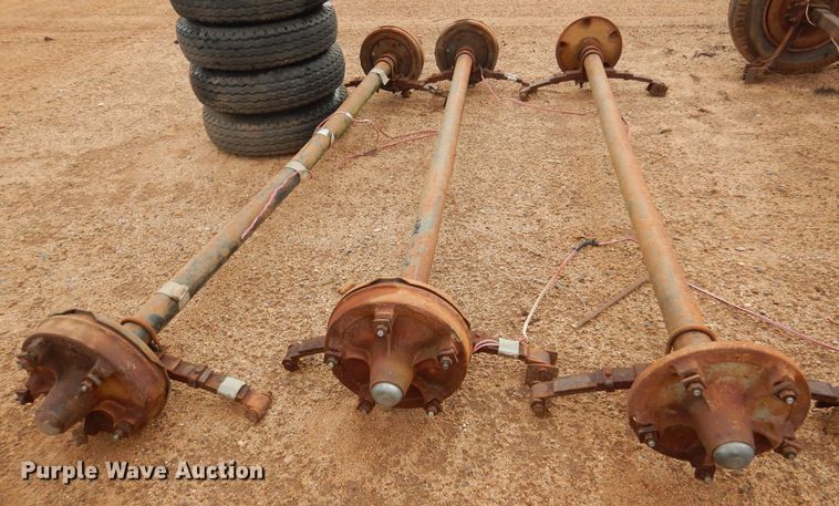 image for item LT9773 (5) trailer axles