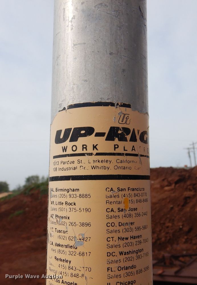 image for item LT9781 Up Right  scaffolding