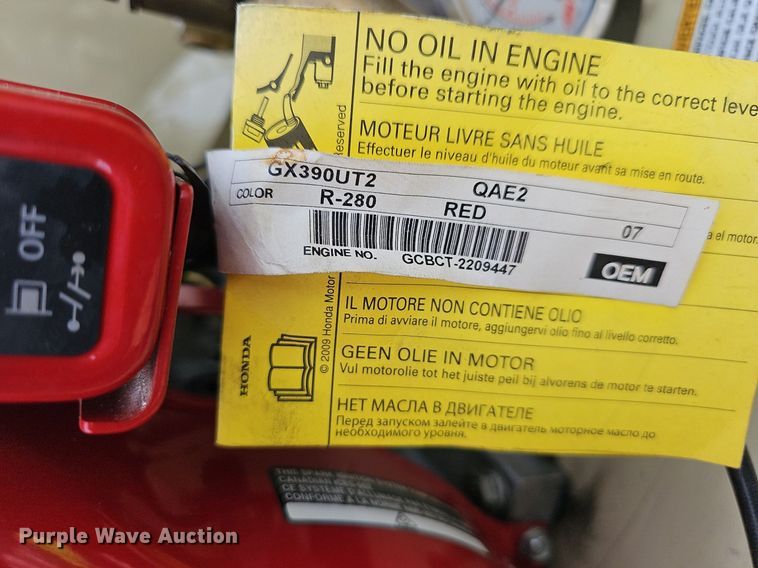 image for item LW9548 Ingersoll Rand 2475  air compressor