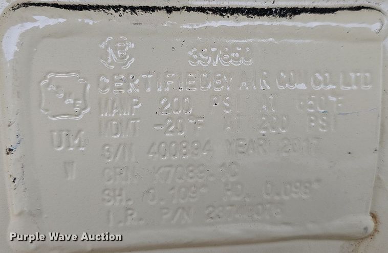 image for item LW9548 Ingersoll Rand 2475  air compressor