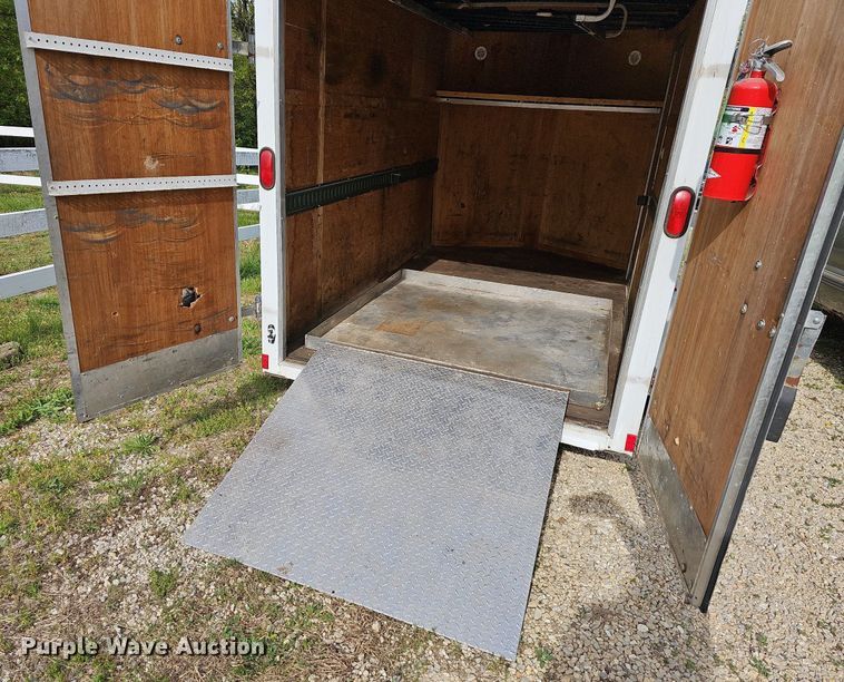 image for item LW9550 2008 Haulmark  enclosed cargo trailer