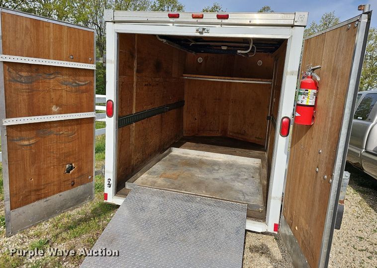 image for item LW9550 2008 Haulmark  enclosed cargo trailer