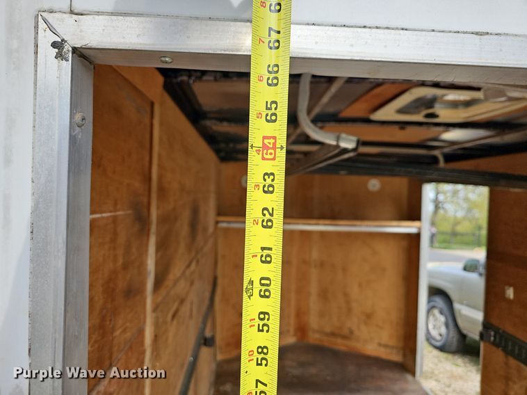 image for item LW9550 2008 Haulmark  enclosed cargo trailer