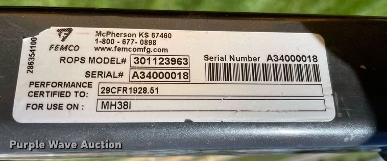 image for item LY9569 Walker MH38I-16  ZTR lawn mower