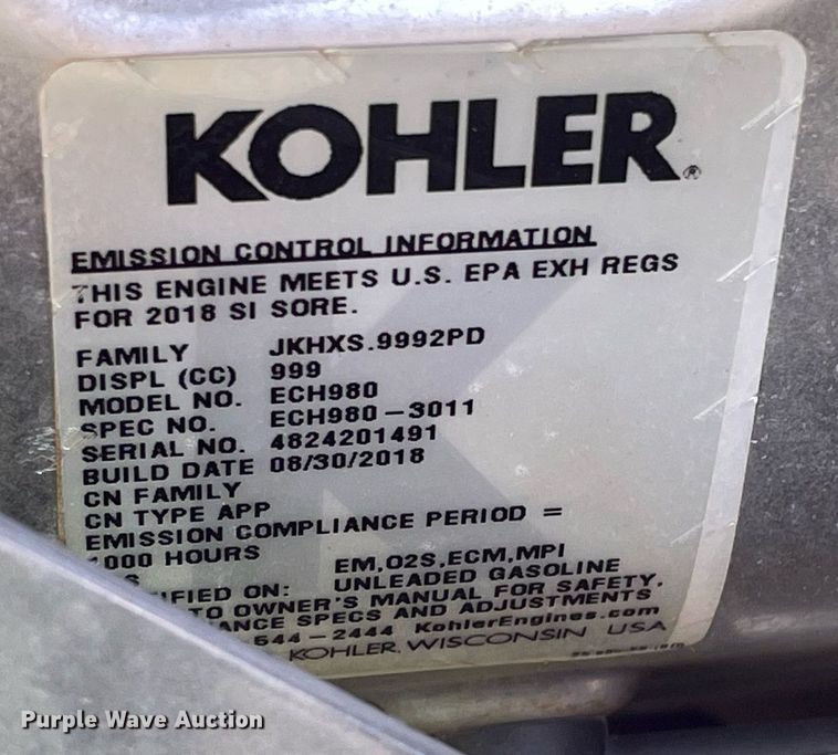 image for item LY9569 Walker MH38I-16  ZTR lawn mower