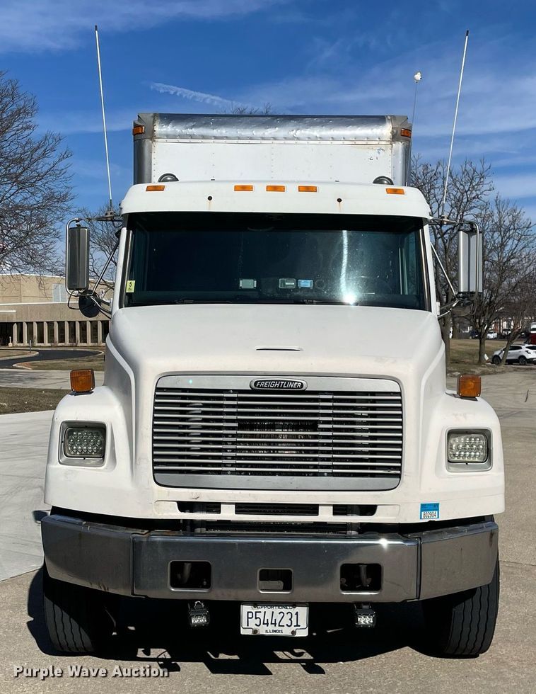 image for item MB9030 1997 Freightliner FL106  box truck