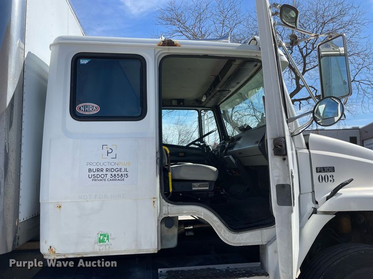 image for item MB9030 1997 Freightliner FL106  box truck