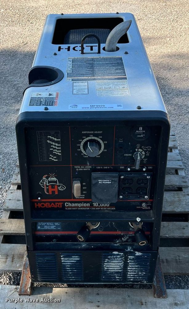 image for item MF9929 Hobart Champion 10,000  welder/generator