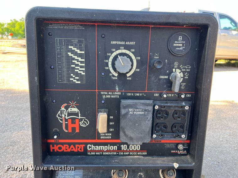 image for item MF9929 Hobart Champion 10,000  welder/generator