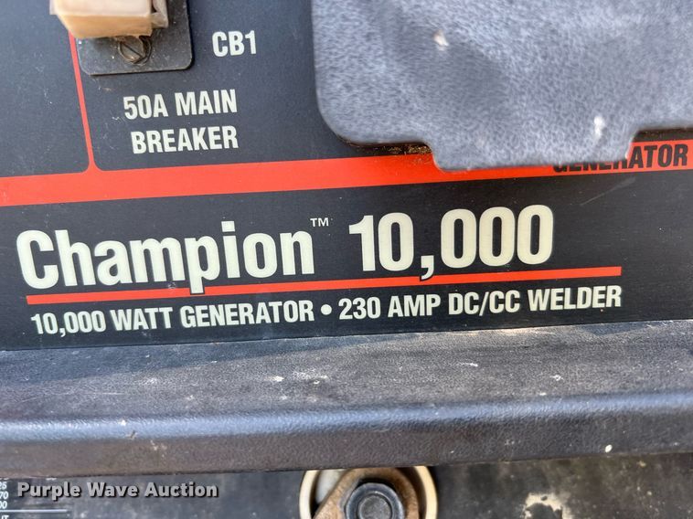 image for item MF9929 Hobart Champion 10,000  welder/generator