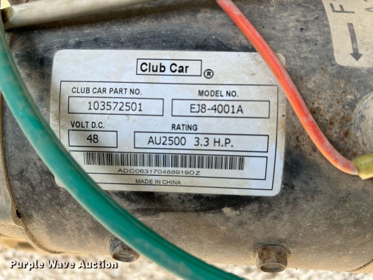 image for item MF9957 Club Car Carryall 100  golf cart