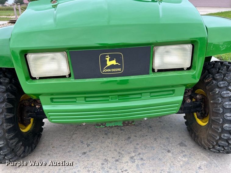 image for item MF9965 2002 John Deere Gator  utility vehicle