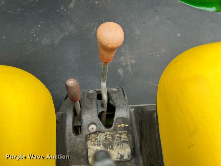 image for item MF9965 2002 John Deere Gator  utility vehicle