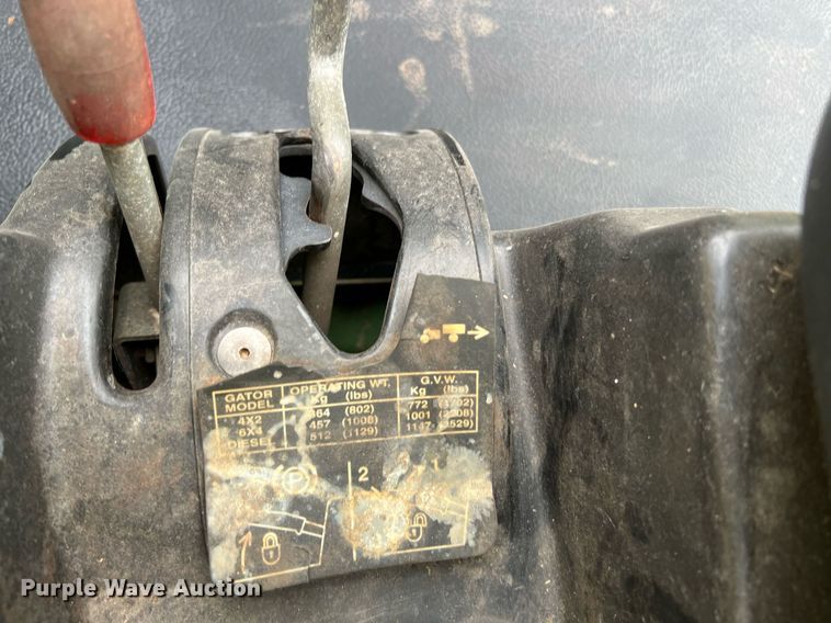 image for item MF9965 2002 John Deere Gator  utility vehicle