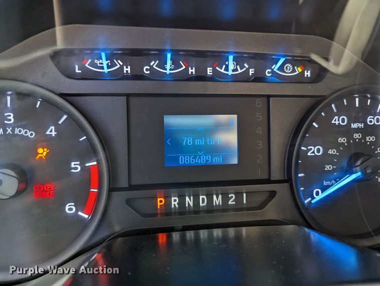 image for item MN9806 2017 Ford F550 Super Duty  vacuum truck