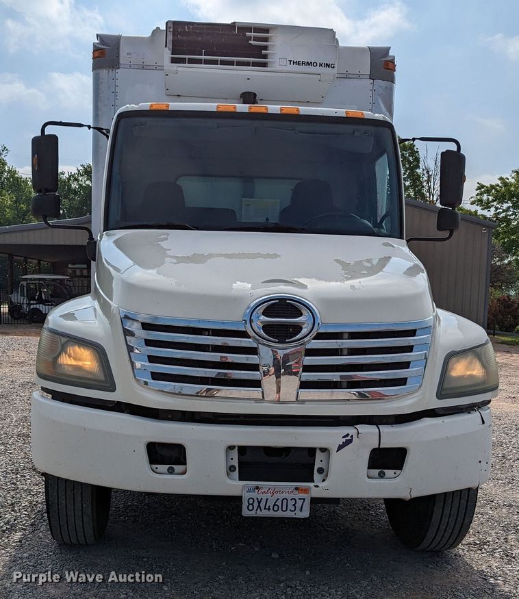 image for item MN9998 2010 Hino 268  refrigerated truck
