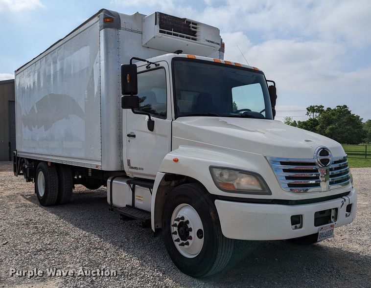 image for item MN9998 2010 Hino 268  refrigerated truck