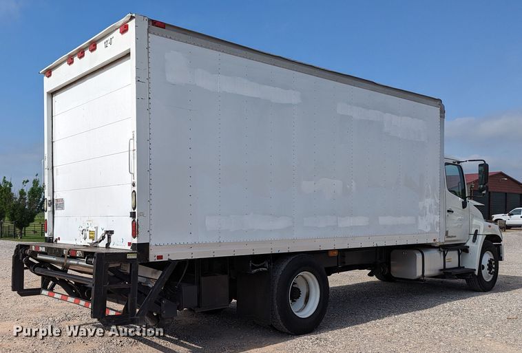 image for item MN9998 2010 Hino 268  refrigerated truck