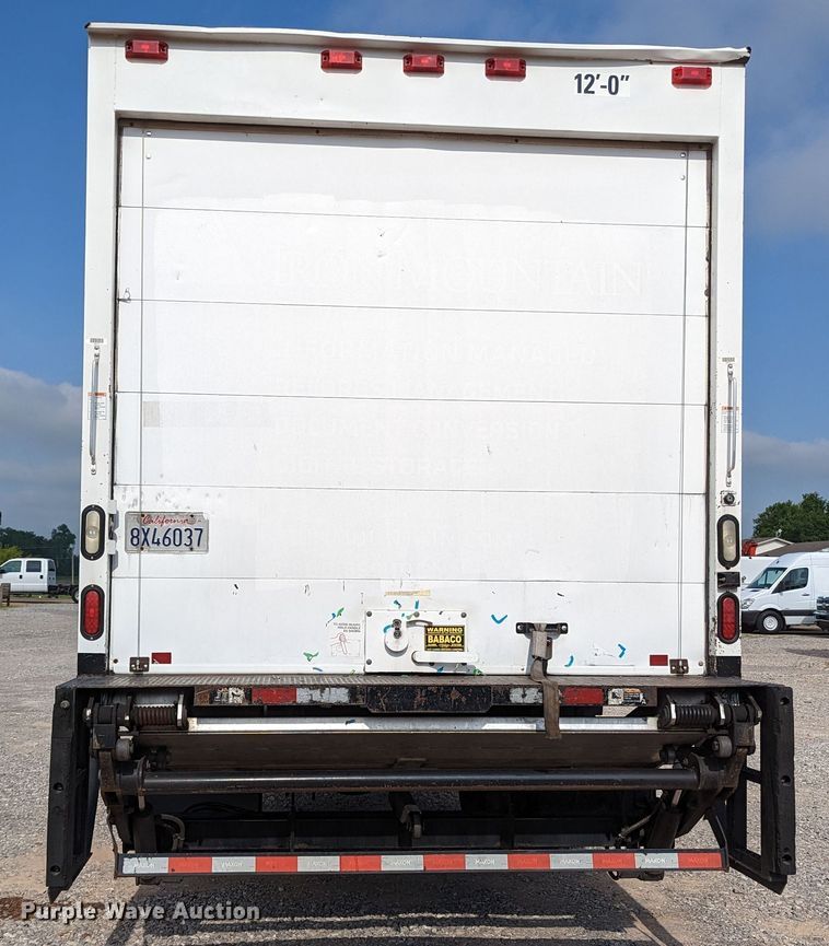 image for item MN9998 2010 Hino 268  refrigerated truck