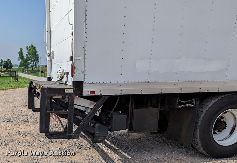 image for item MN9998 2010 Hino 268  refrigerated truck