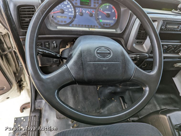 image for item MN9998 2010 Hino 268  refrigerated truck