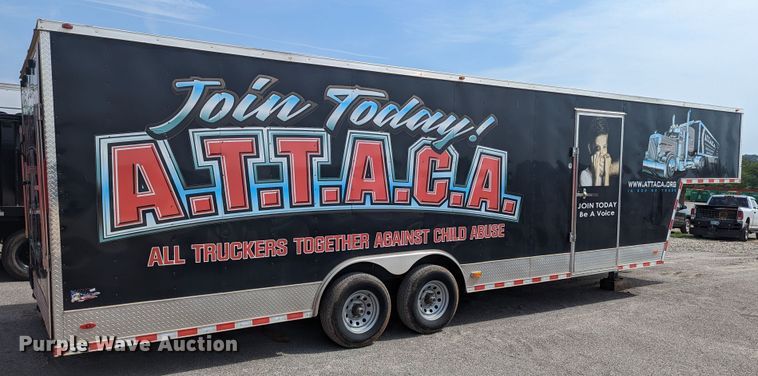 image for item MO9012 2020 Freedom Trailers  enclosed cargo trailer