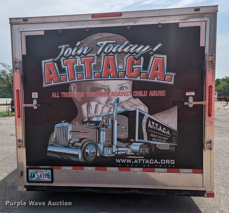 image for item MO9012 2020 Freedom Trailers  enclosed cargo trailer