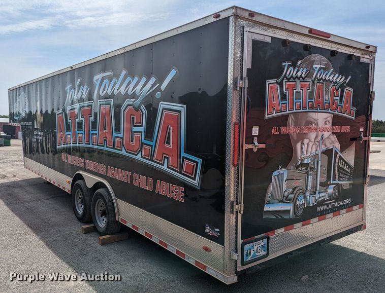 image for item MO9012 2020 Freedom Trailers  enclosed cargo trailer