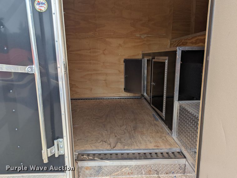 image for item MO9012 2020 Freedom Trailers  enclosed cargo trailer