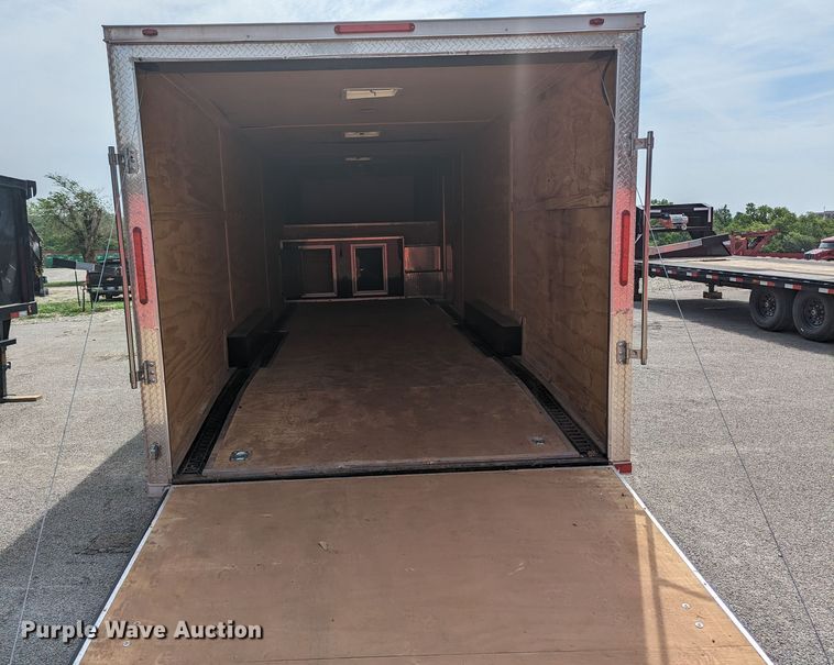 image for item MO9012 2020 Freedom Trailers  enclosed cargo trailer