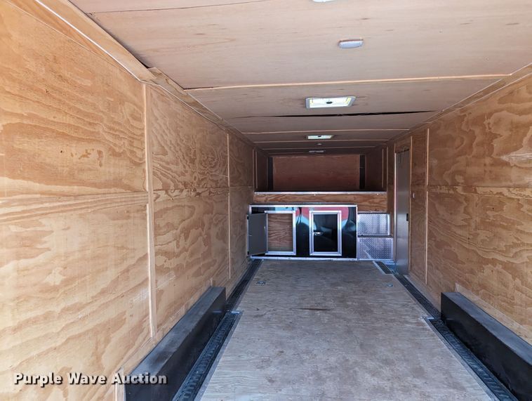 image for item MO9012 2020 Freedom Trailers  enclosed cargo trailer