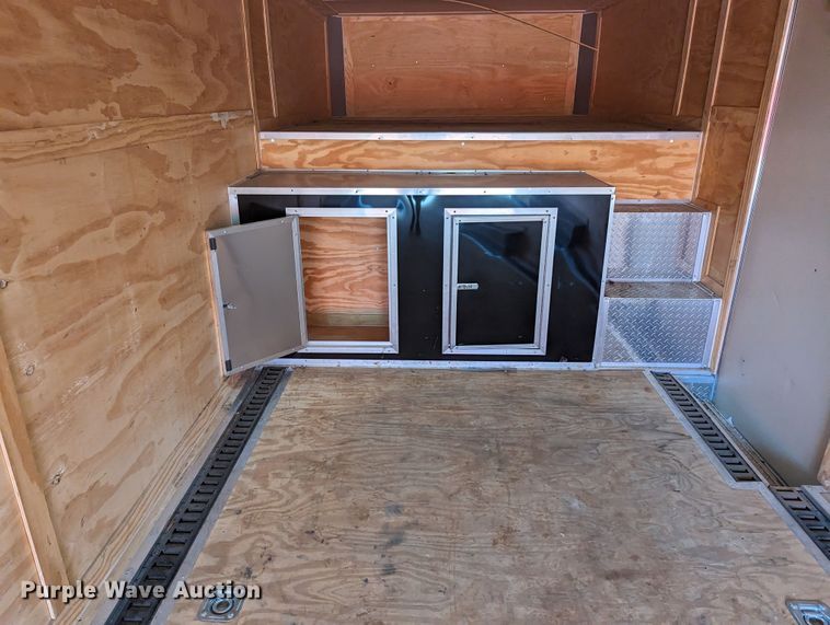 image for item MO9012 2020 Freedom Trailers  enclosed cargo trailer