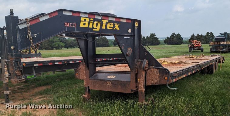 image for item MO9020 2014 Big Tex 25GN-35+5  equipment trailer