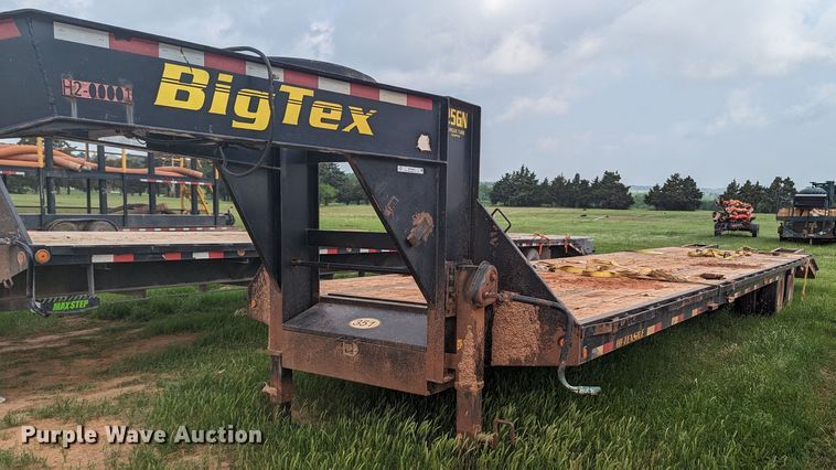 image for item MO9020 2014 Big Tex 25GN-35+5  equipment trailer
