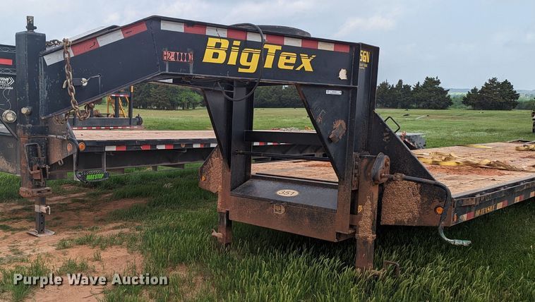 image for item MO9020 2014 Big Tex 25GN-35+5  equipment trailer