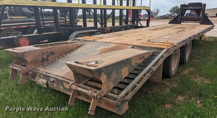 image for item MO9021 2014 Big Tex 22GN-25BK+5CP  equipment trailer