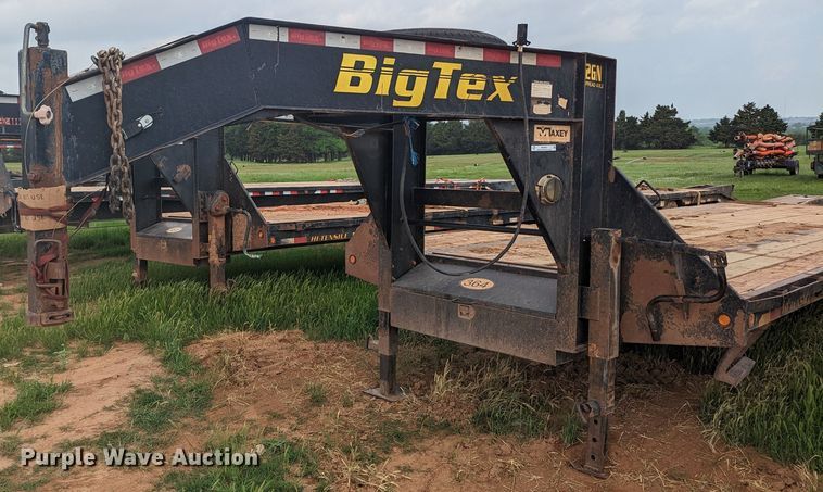 image for item MO9021 2014 Big Tex 22GN-25BK+5CP  equipment trailer