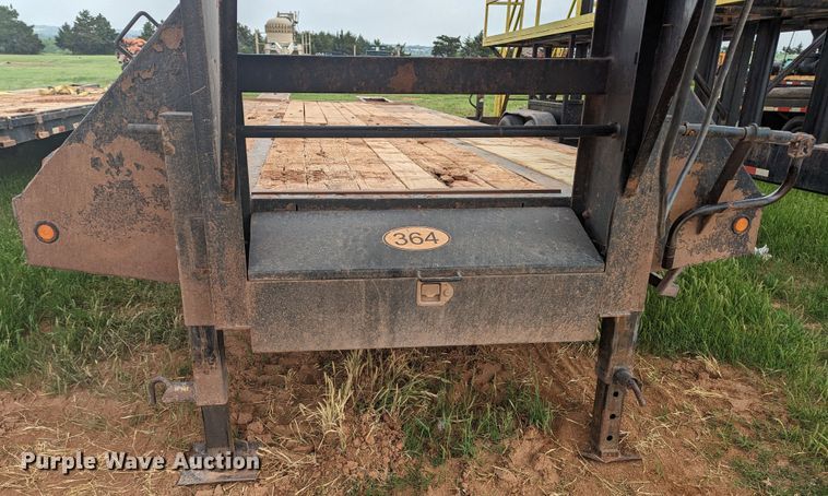 image for item MO9021 2014 Big Tex 22GN-25BK+5CP  equipment trailer