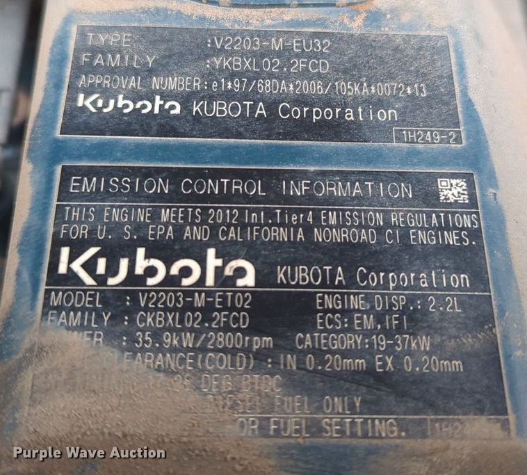 image for item MO9028 2013 Moffett M55  forklift