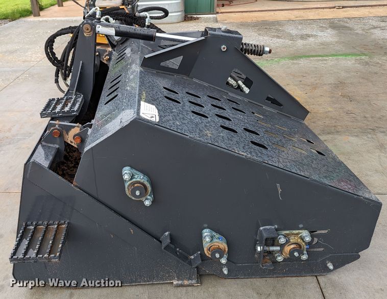 image for item MO9034 LandHonor  skid steer landscape rake