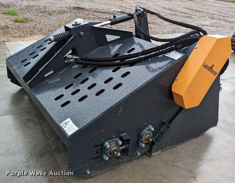 image for item MO9034 LandHonor  skid steer landscape rake