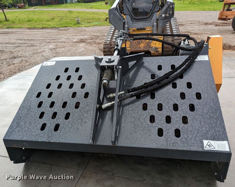 image for item MO9034 LandHonor  skid steer landscape rake