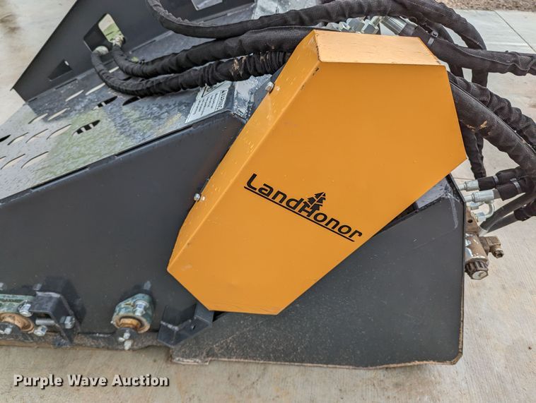 image for item MO9034 LandHonor  skid steer landscape rake