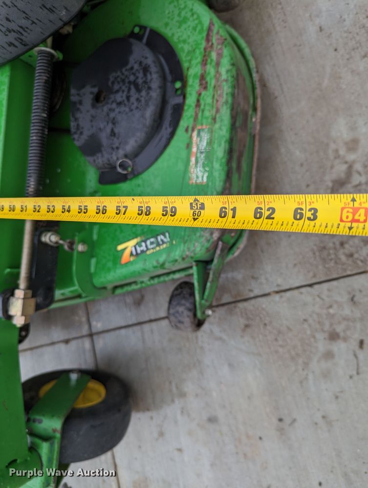 image for item MO9036 John Deere 727  ZTR lawn mower