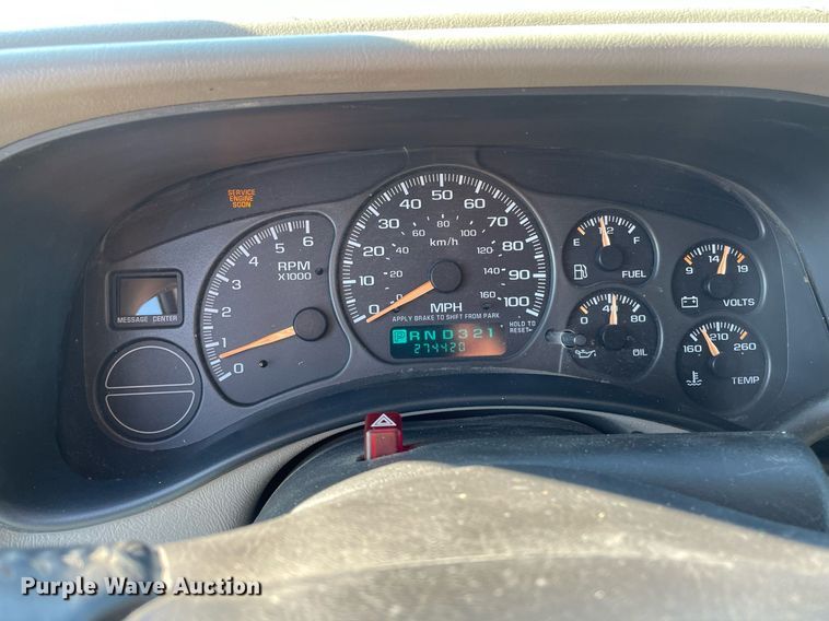 image for item MS9700 2002 Chevrolet Tahoe  SUV